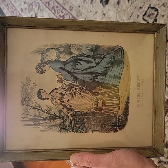 French fashion print 1900 - Picture 3 of 3